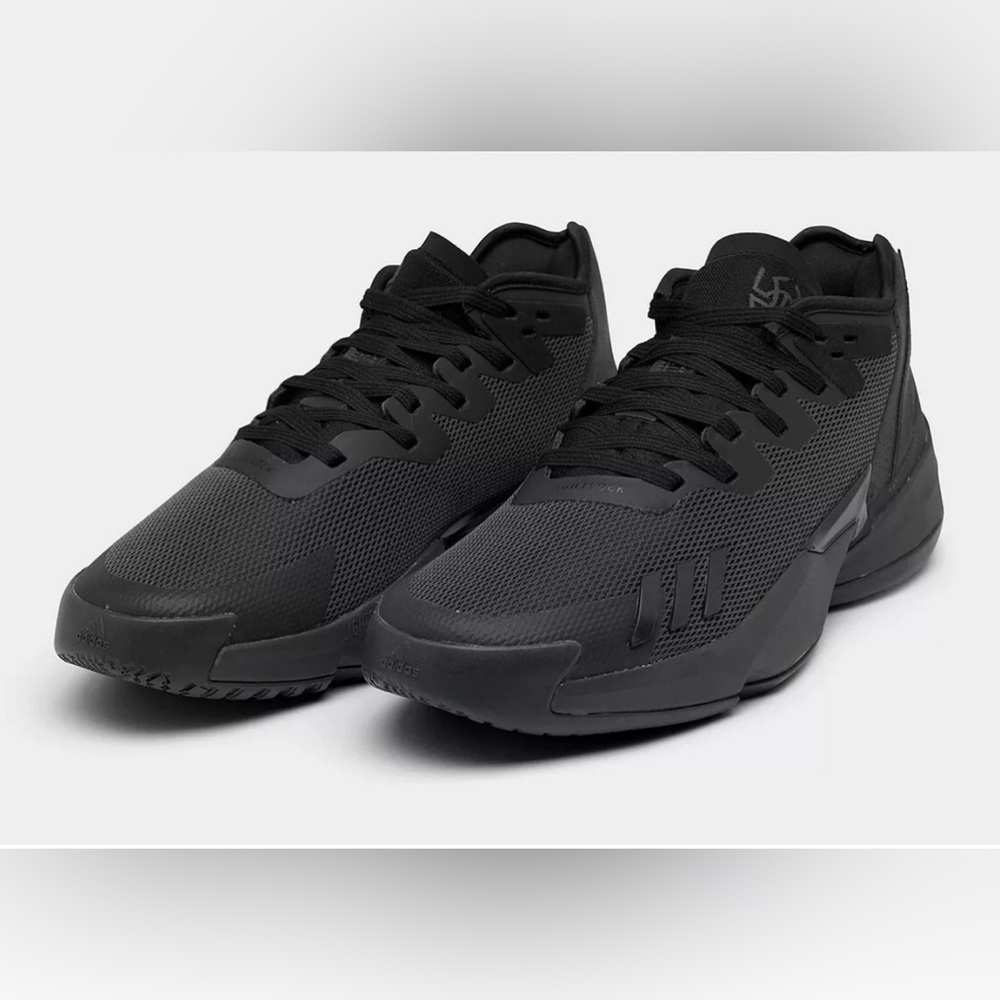 Adidas D.O.N. Issue #4 Lights Out Black Unisex Basketball Shoes M 7 1/2/…